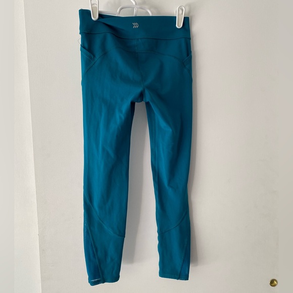 Target All in Motion Turquoise Blue Spandex Pants Kids' Athletic Wear - Picture 2 of 4